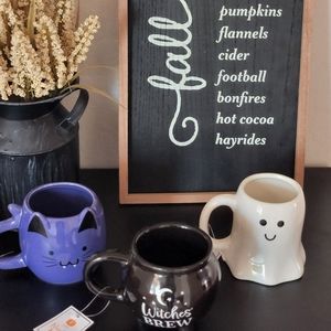 3 Halloween Mugs